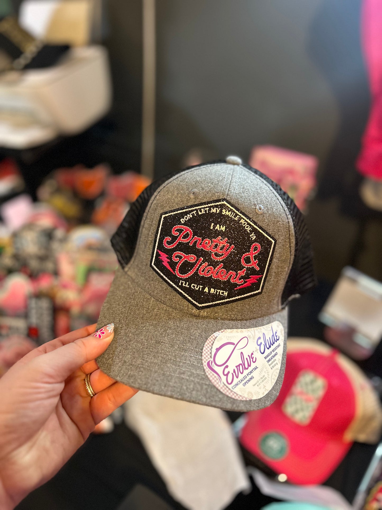 Pretty and Violent , I’ll Cut A B*tch Hat