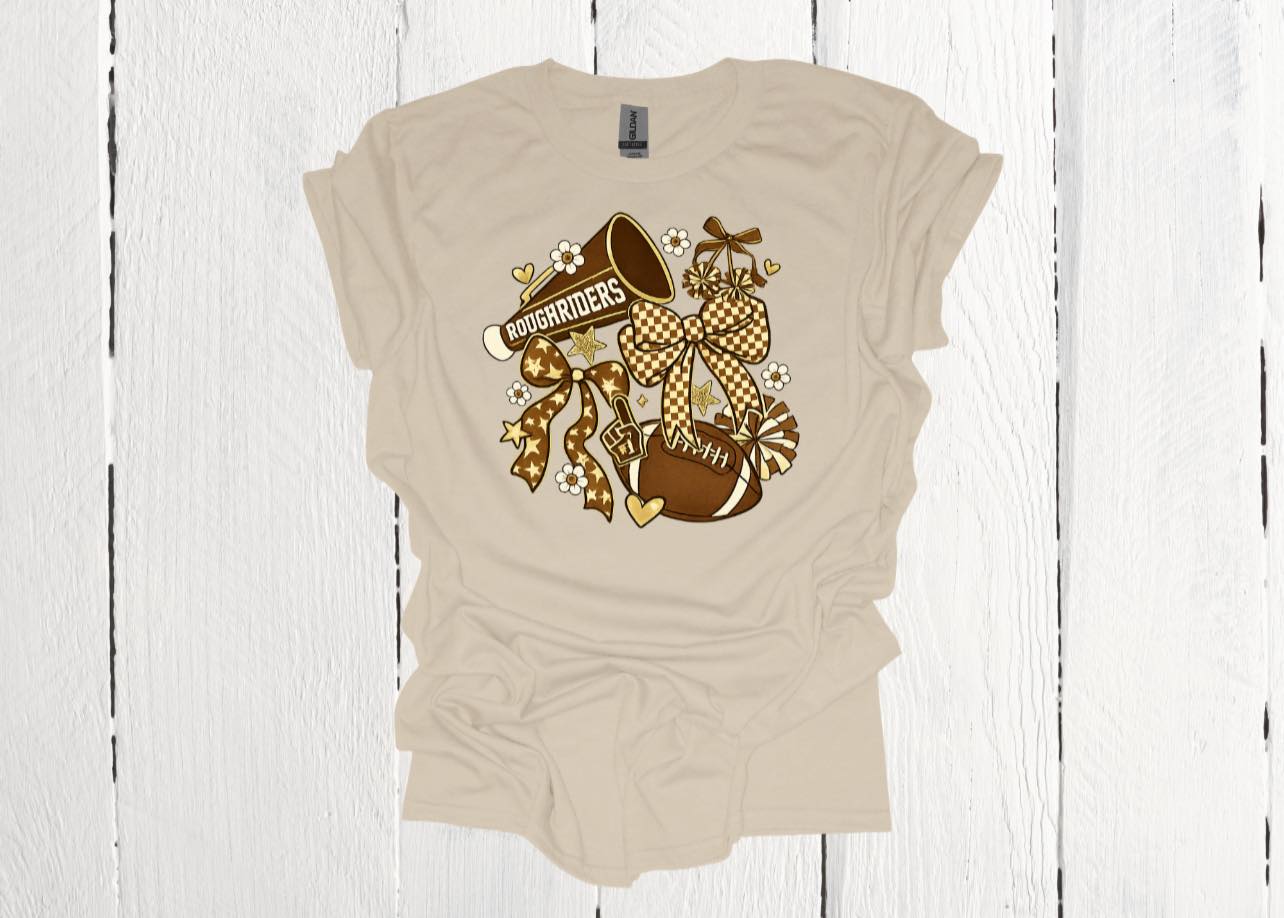 Roughriders Cheer Top