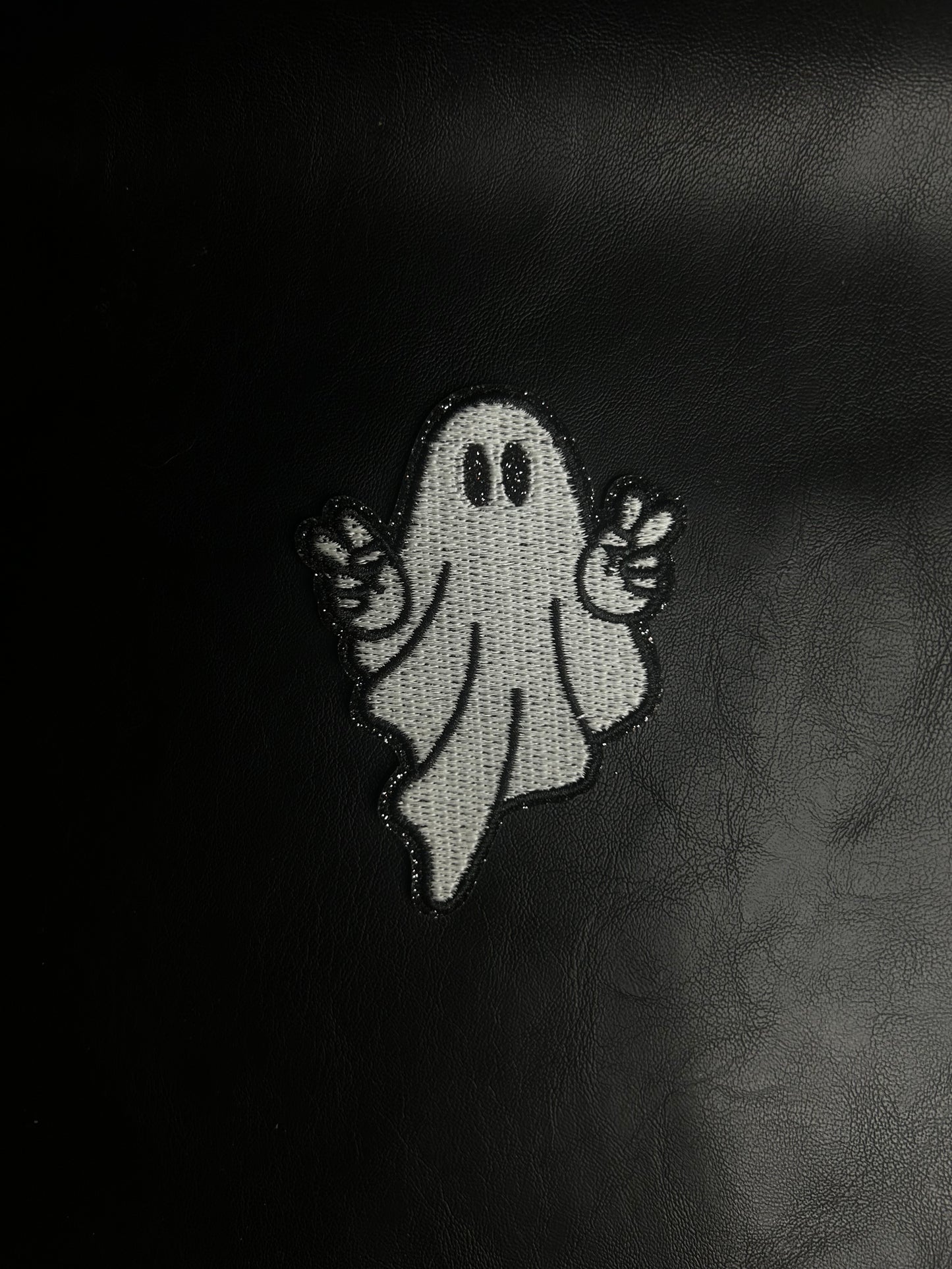 Ghost Peace Sign Patch