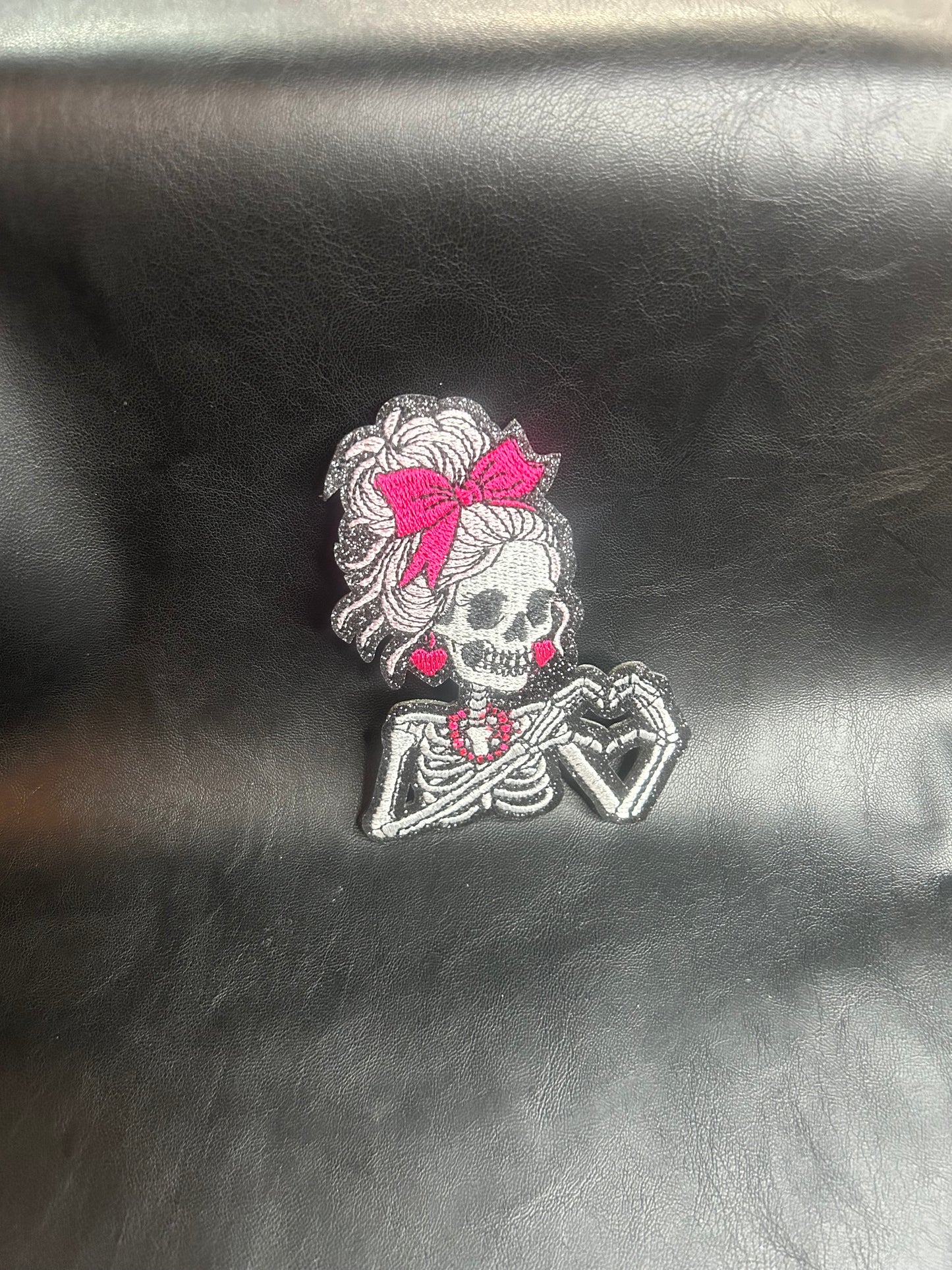 Heart Skelly Patch