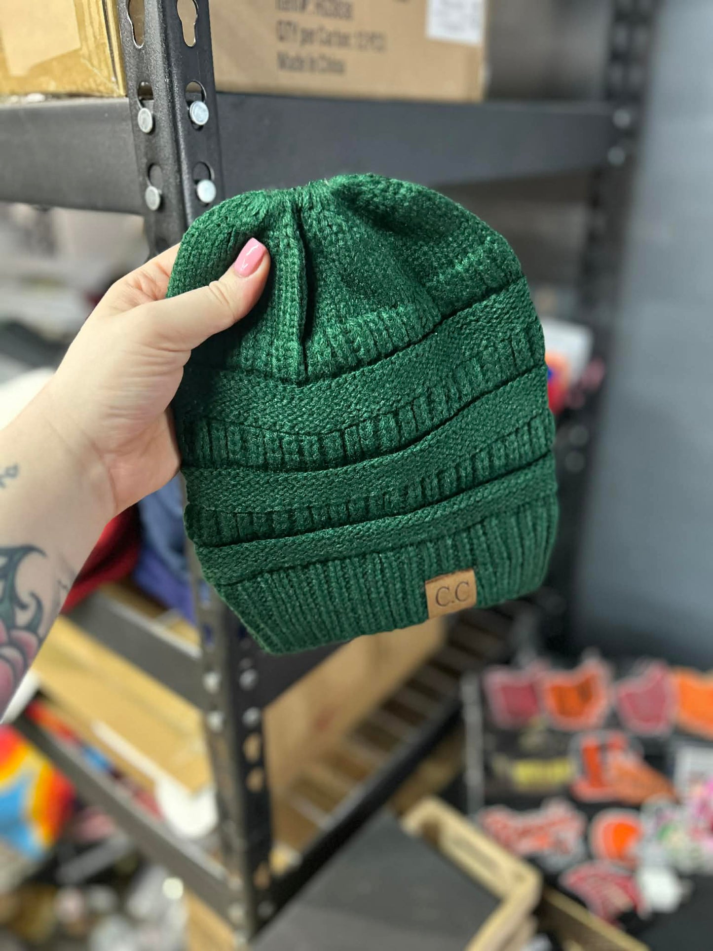 CC Ponytail Beanies