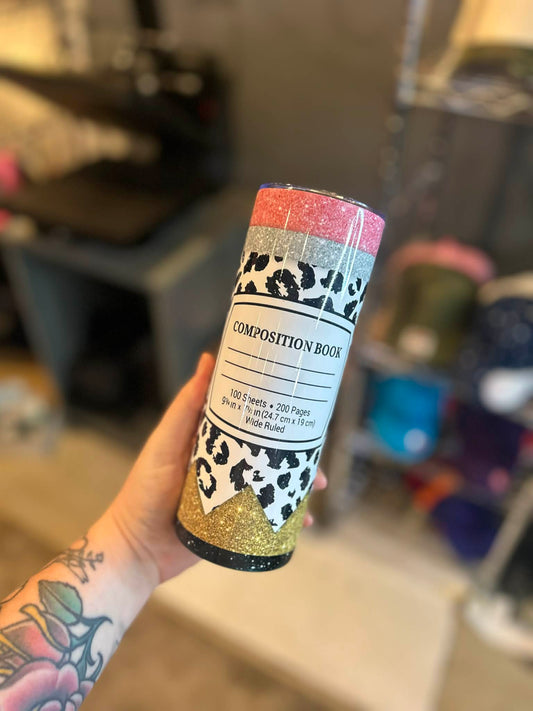 Notebook Tumbler Cup