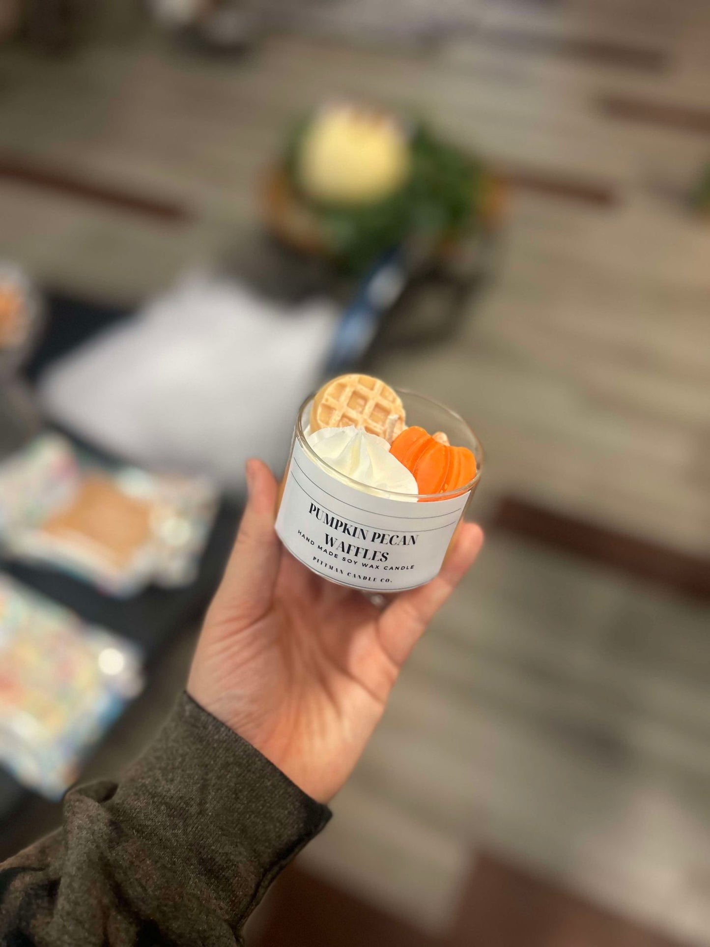 Pumpkin Pecan Waffle candles