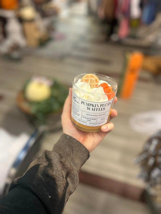 Pumpkin Pecan Waffle candles