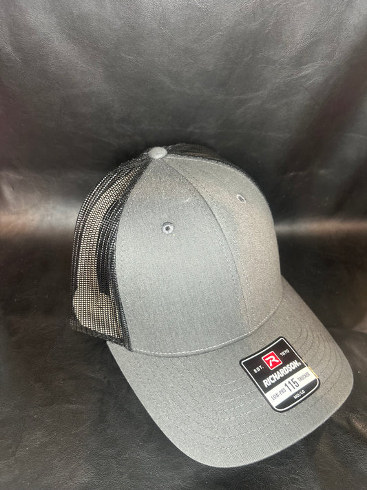 Black & Gray Richardson Hat