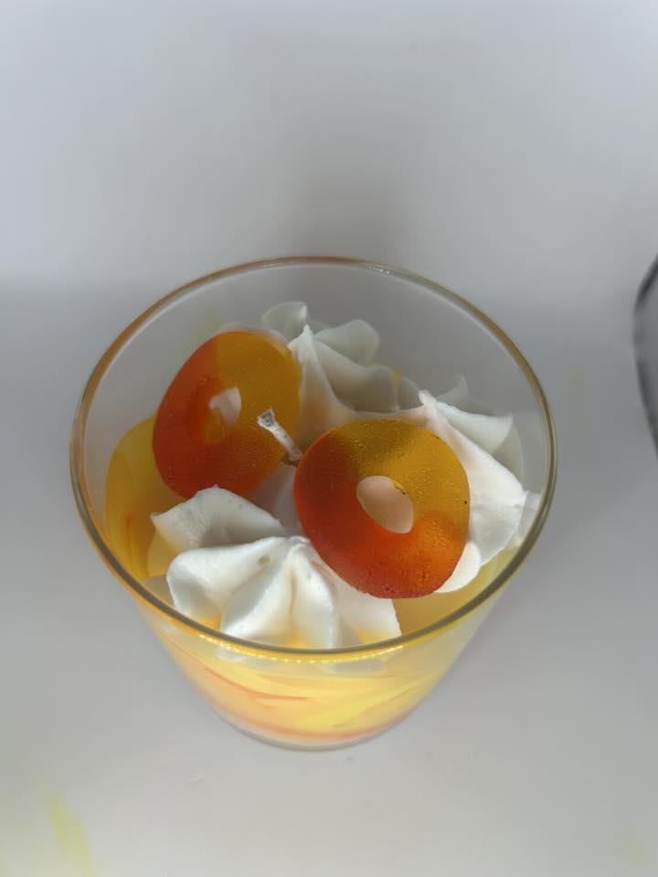 Peach Rings 12 oz Candle