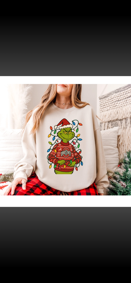 Green Guy Ohio Crewneck