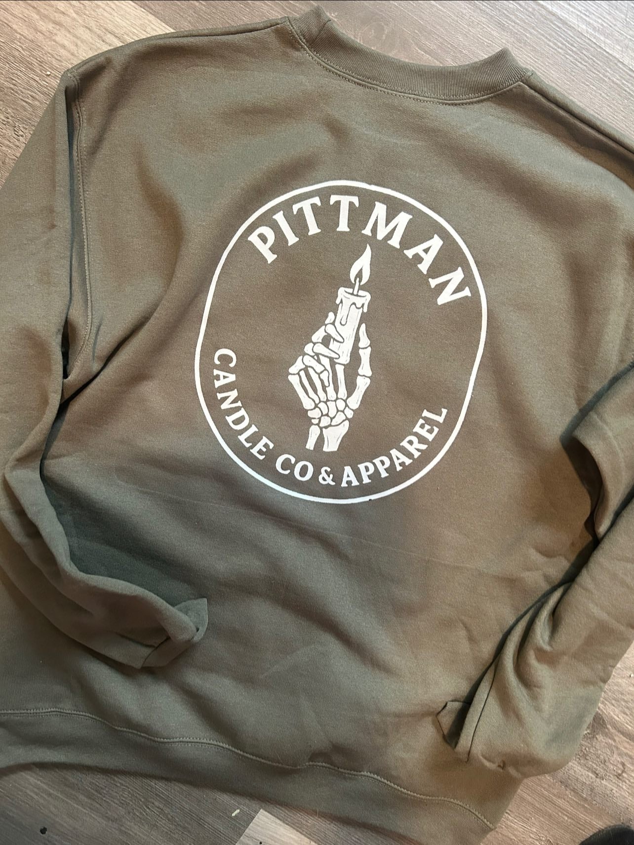 Pittman Skull Hand Top (Front & Back Logo)