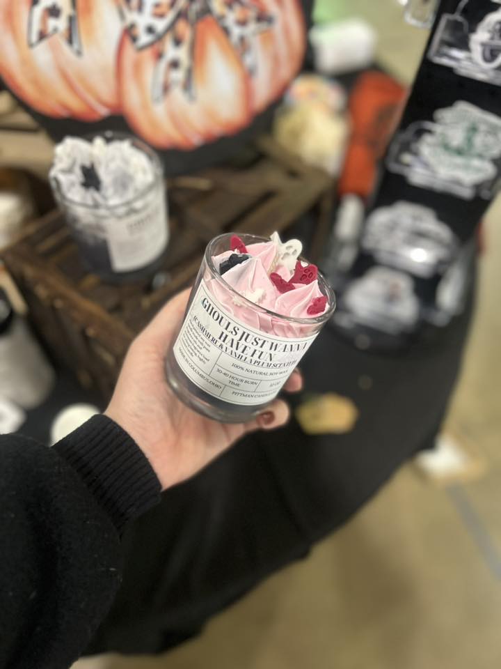 Ghouls Night Cashmere Vanilla Plum Candle
