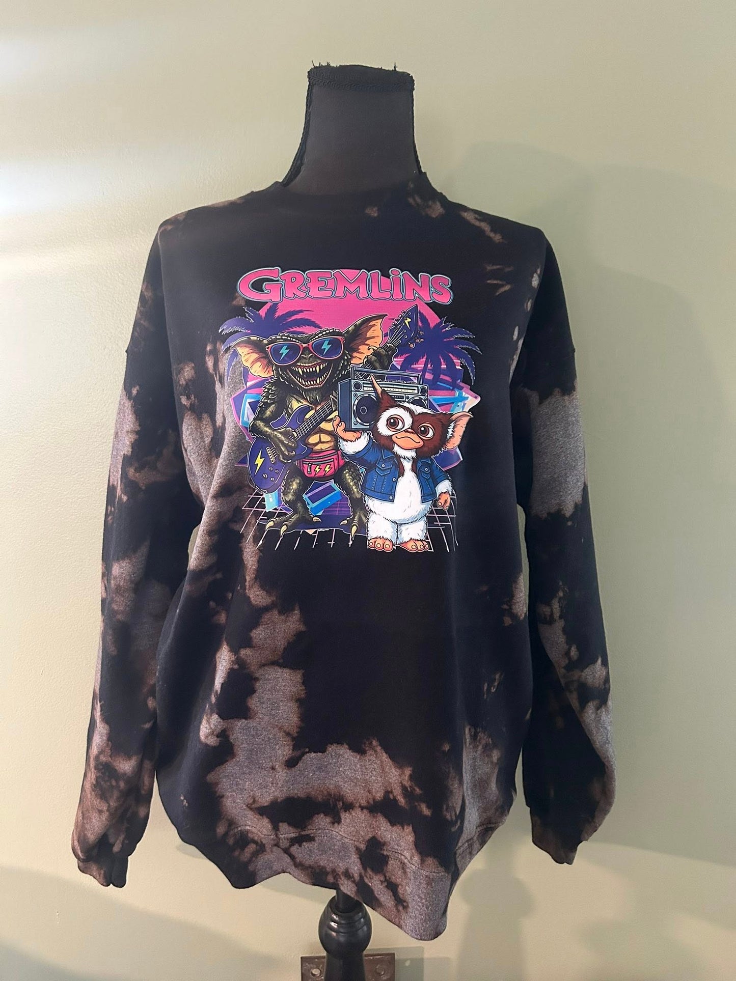 Gremlins Acid Wash Sweatshirt