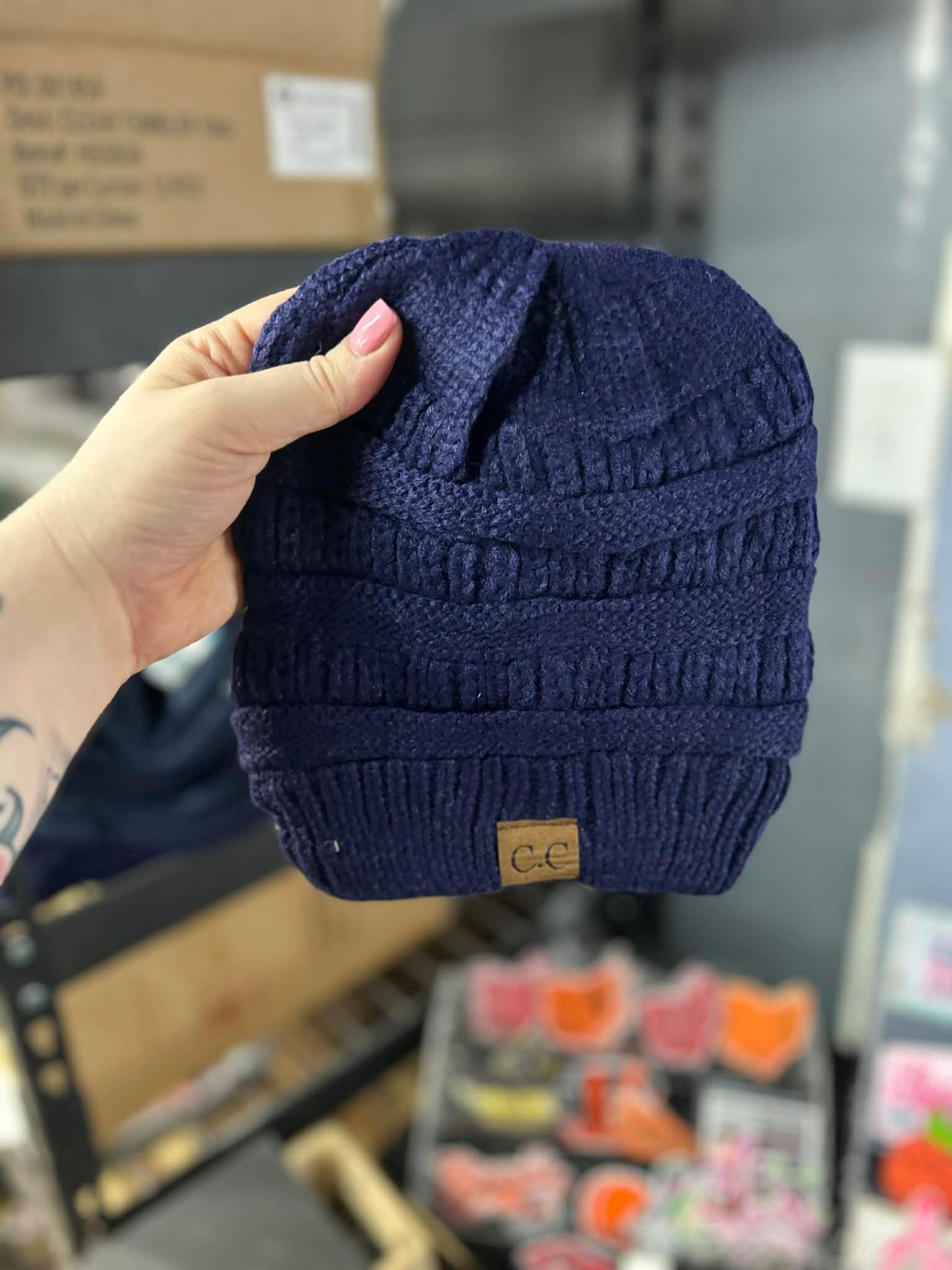 CC Ponytail Beanies