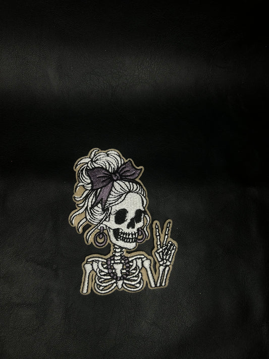 Purple Skelly Patch