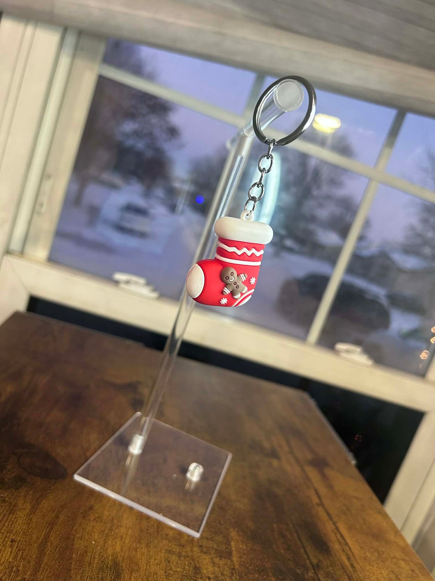 Stocking Keychain