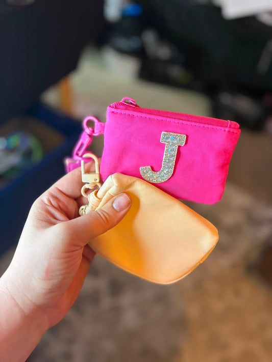 Pink J Wristlet