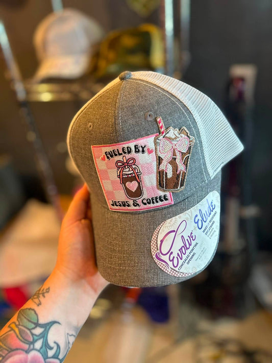 Fueled By Coffee & Jesus Hat