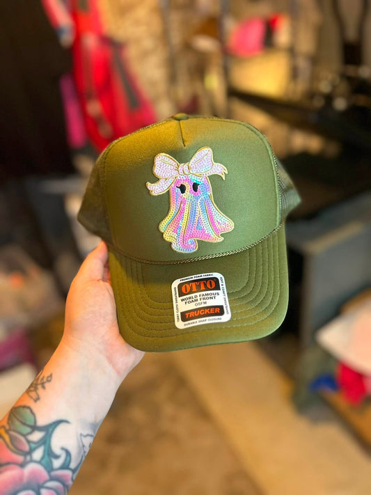Pastel Ghost Otto Hat