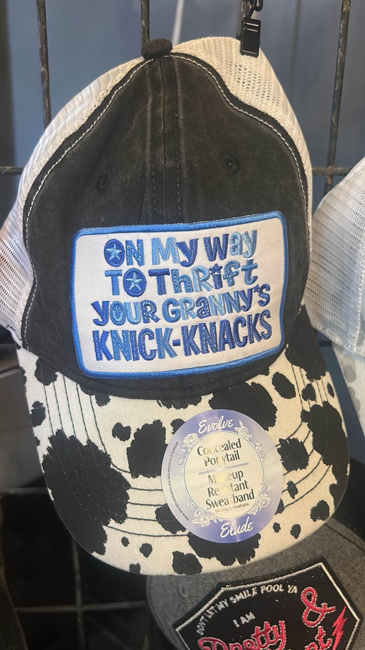 Thrift Your Granny's Knick-Knacks Hat