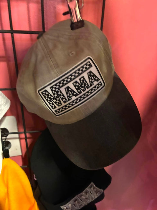 Mama Checkered Hat