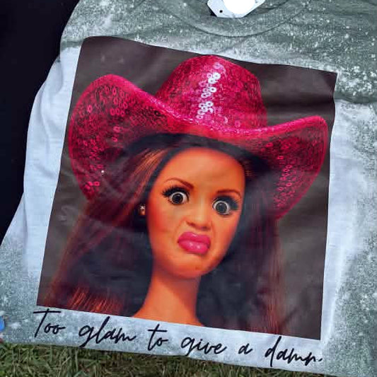 Too Glam To Give A Damn Top