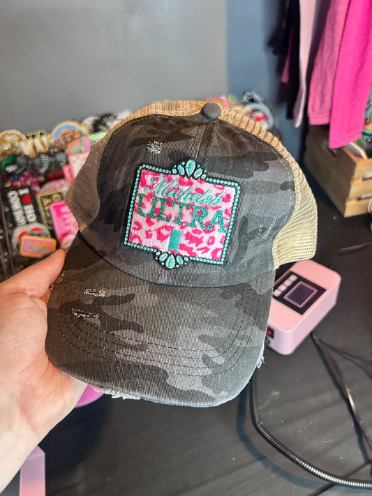 Michelob Ultra Ponytail Hat