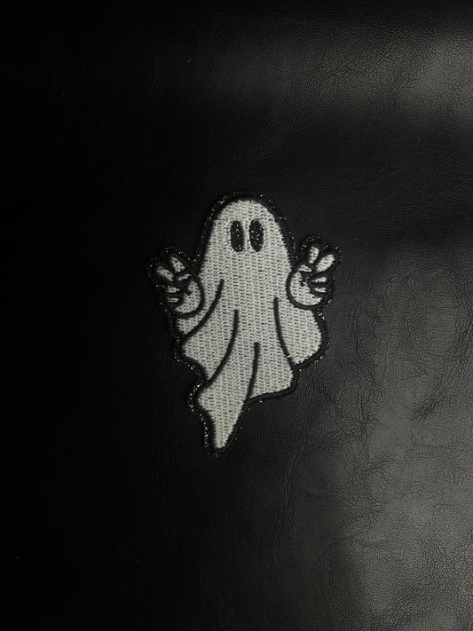 Ghost Peace Sign Patch