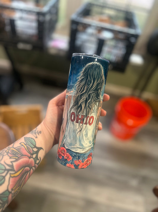 Ohio Dog Tumbler