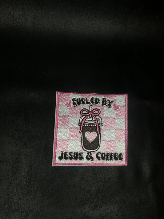 Fueled By Coffee & Jesus Patch
