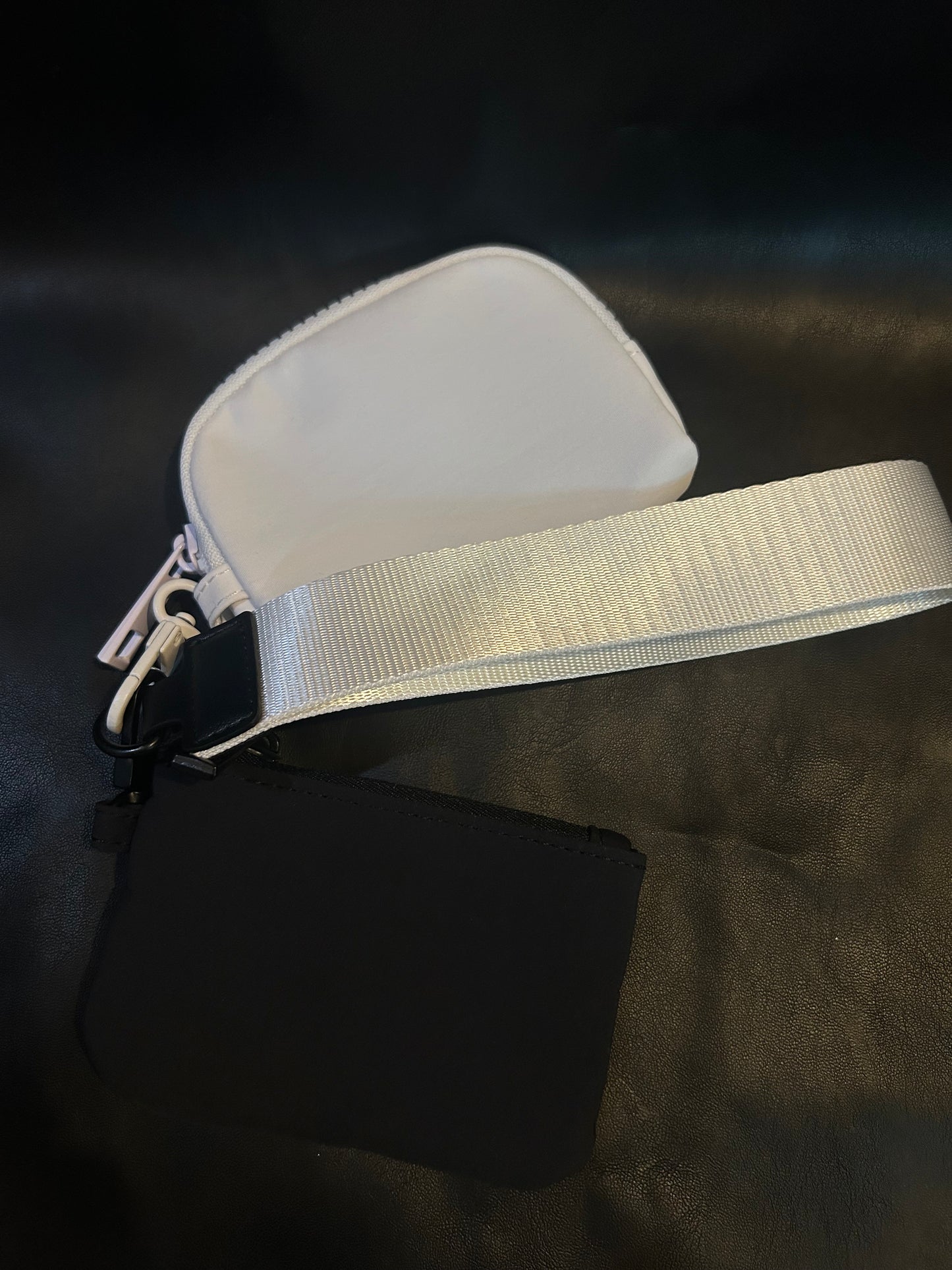 Black & White Wristlet