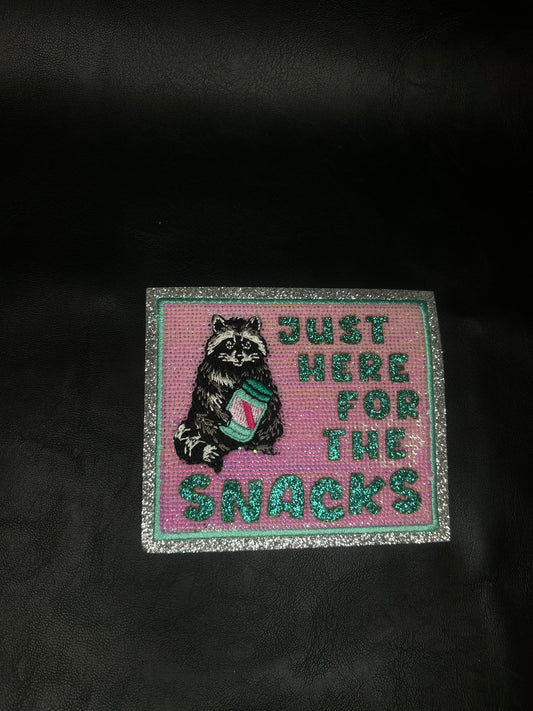 Just Here For The Snacks Patch