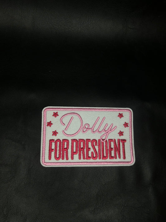 Dolly For President Patch