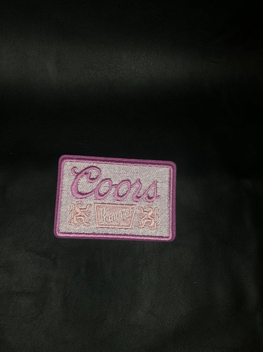 Pink Coors Patch