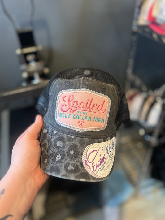 Spoiled By My Blue Collar Husband Hat