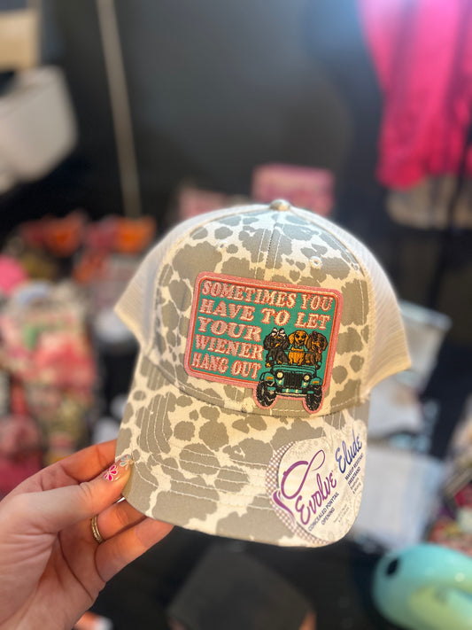 Let Your Weiner Hang Out Hat