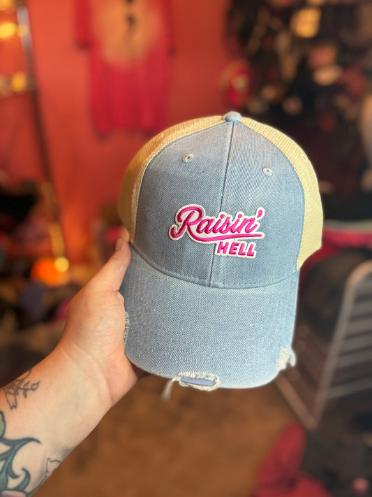 Raisin’ Hell Baseball Hat