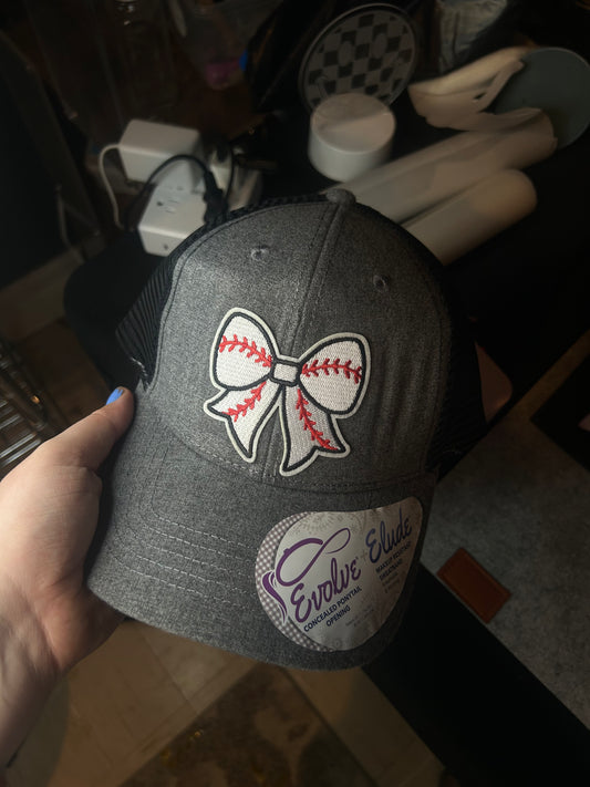 Baseball Bow Hat
