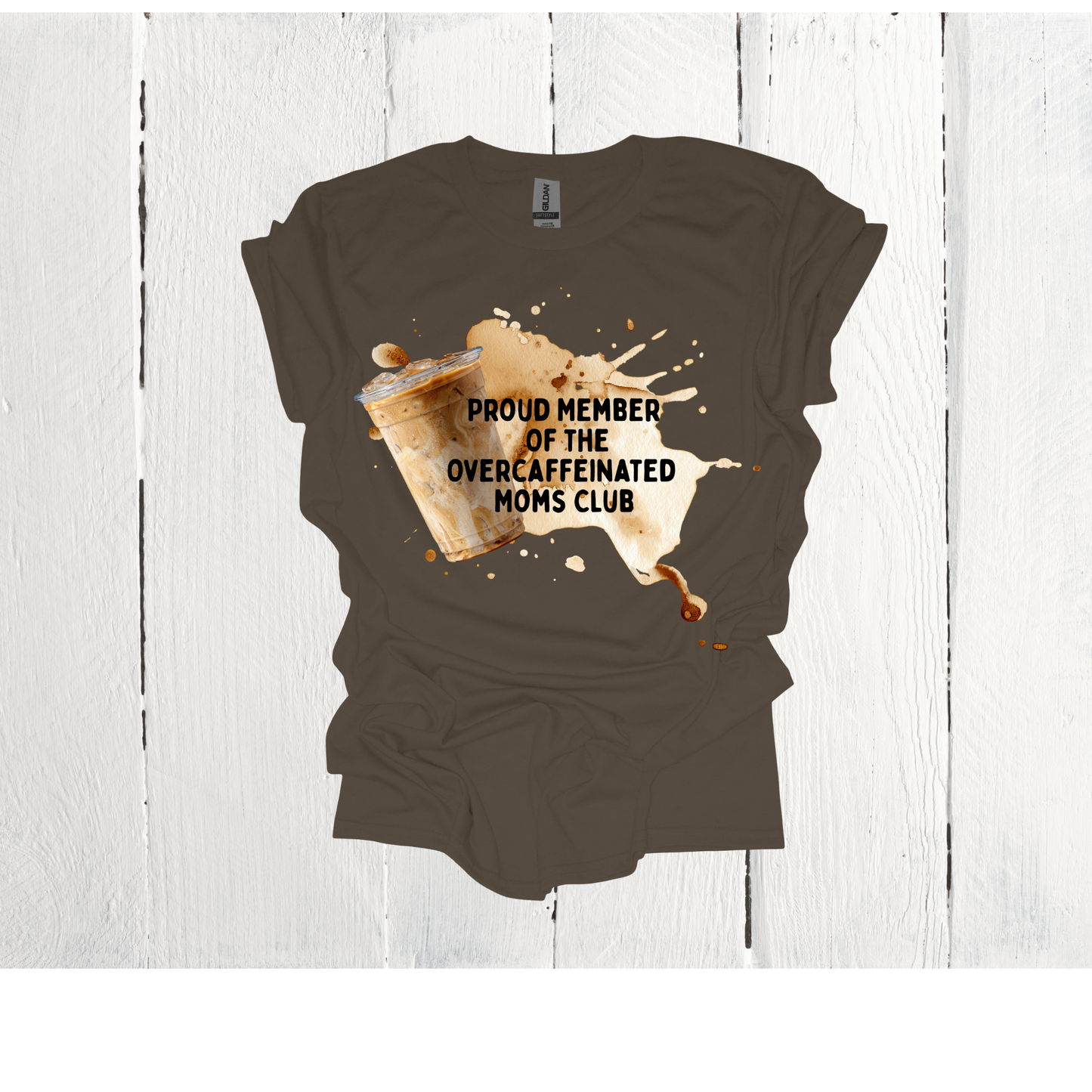 Overcaffeinated Moms Club Top