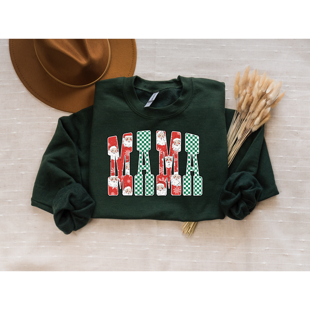 Mama Christmas Top