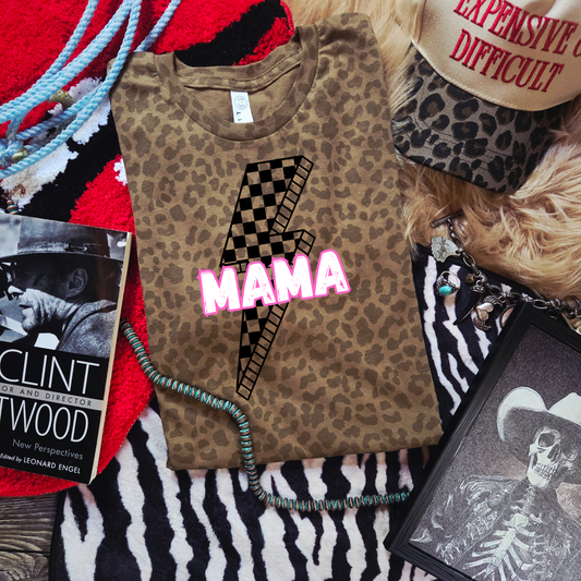 Mama Lightning Bolt Top