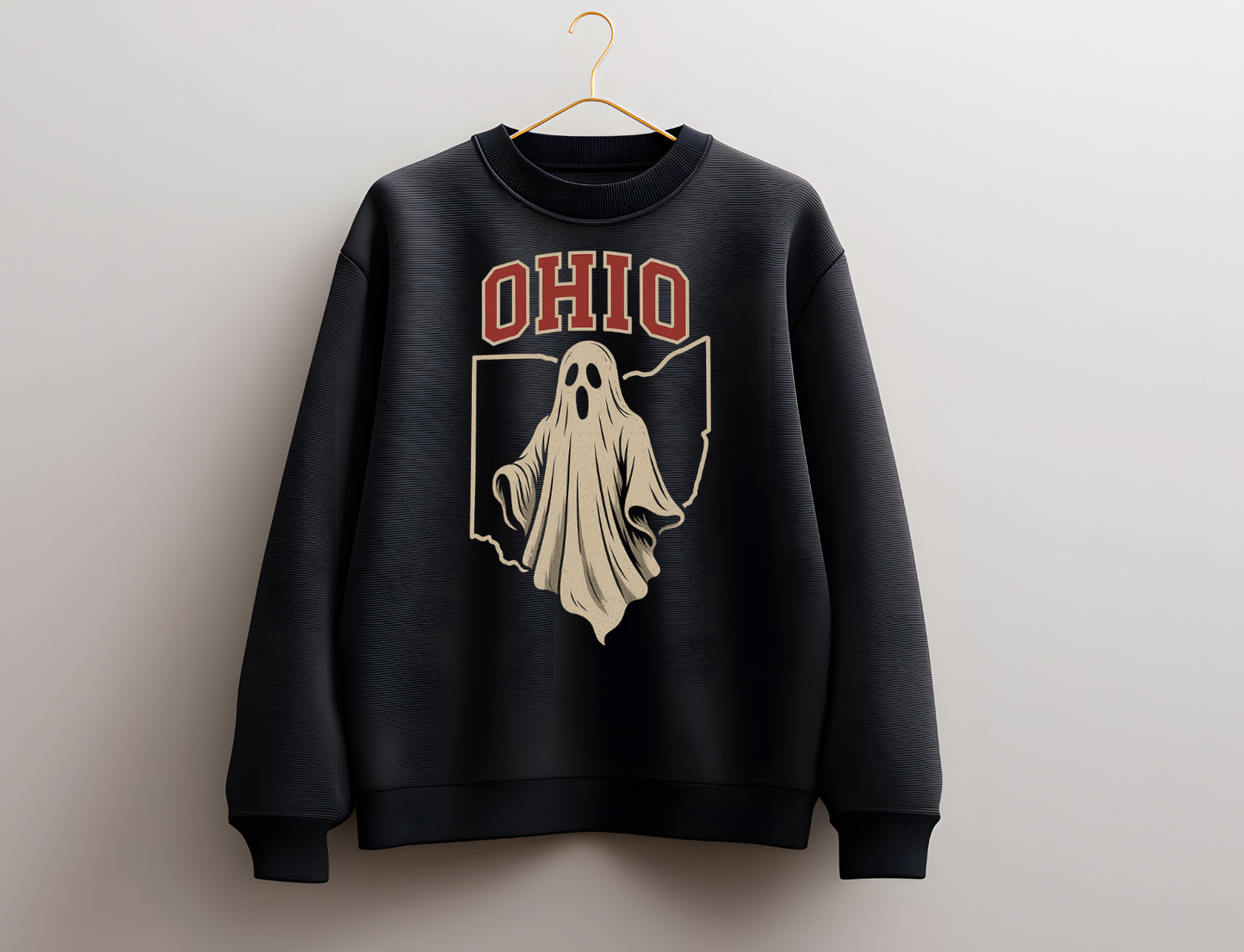 Ohio Ghost Print Top