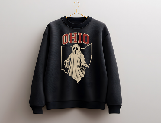 Ohio Ghost Print Top